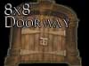 8x8 Wooden Doorway
